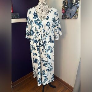 Bloomchic Plus Size Floral Print Dress
